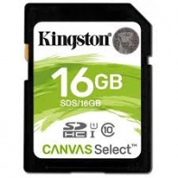 купить Карта памяти SD 16GB Class 10 U1 Kingston SDS/16GB в Алматы фото 1