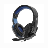 купить Наушники-гарнитура игровые Defender Warhead G-390 черный+синий в Алматы фото 1
