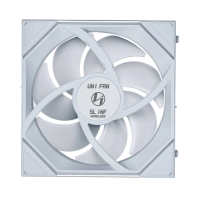 купить Вентилятор для корпуса Lian Li UNI FAN SL-INF WIRELESS 140 REV.BLADE 1x140m WHITE G99.14RSLIN1W1W.00 в Алматы фото 3