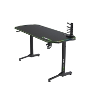 купить Стол для геймеров Gamemax D140 Carbon RGB, 140*60*75см, Black в Алматы фото 2