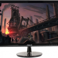 купить Монитор ASUS VS278H TN,27*,16:9 FHD (1920x1080x60 Hz),300cd/m2,1200:1,80M:1,170/160,1ms,Spkrs 2W,VGA,2HDMI,Black в Алматы фото 1