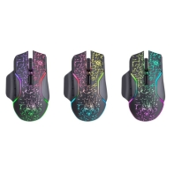 купить Мышь беспроводная игровая Defender Oneshot GM-067, RGB, 6кнопок,3200dpi в Алматы фото 3
