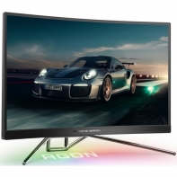 купить Монитор 27" AOC PD27 VA 2560x1440 240Hz 0,5ms 550cd/m2 2500:1 1000R 2xHDMI 2xDP 2xUSB3.2 в Алматы фото 2
