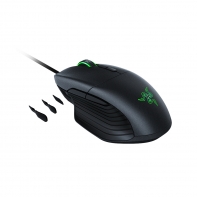 купить Компьютерная мышь, Razer, Basilisk,  RZ01-02330100-R3G1, Игровая для FPS игр, Оптическая 16000dpi (сенсор 5G), 8 кнопок, Прорезиненные боковые вставки, Подсветка Chroma настраиваемая 16.8 млн цветов, Проводная, USB, Чёрная в Алматы фото 2