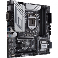 купить Материнская плата ASUS PRIME Z590M-PLUS, Z590, 1200, 4xDIMM DDR4, 2xPCI-E x16, 2xPCI-Ex1, M.2, 5xSATA, DVI-D, DP, HDMI, BOX в Алматы фото 3