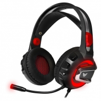 купить Гарнитура игровая CROWN CMGH-3000 Black&red в Алматы фото 1