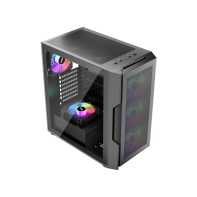 купить Компьютерный корпус 1STPLAYER T7-P BLACK без Б/П в Алматы фото 2