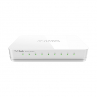 купить D-Link DGS-1008A/D2A Коммутатор 8-порт10/100/1000 неуправляемый пластиковый корпус /  в Алматы фото 1