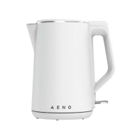 Купить Чайник электрический Aeno EK2, White (AEK0002), 2200 Вт, 1.5л, дв.стенка,  сталь Алматы