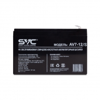 купить Аккумуляторная батарея SVC AV7-12/S 12В 7 Ач в Алматы фото 2