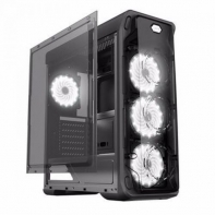 купить Корпус ПК без БП GameMax StarLight-B-white <ATX, 4x120, USB3.0x1, USB2.0x2, HD Audio 205x470x440mm> в Алматы фото 1