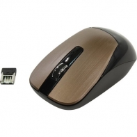 купить Беспроводная оптическая мышь Genius NX-7015, Metallic style with hairsilk, 2.4Ghz, BlueEye, Golden в Алматы фото 2