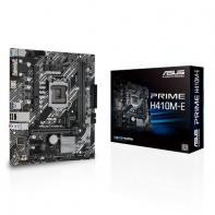 купить Материнская плата ASUS PRIME H410M-E LGA1200 2xDDR4 4xSATA3 1xM.2 1xD-Sub 1xHDMI 3xPCIe3.0 2xUSB3.2 2xUSB2.0  mATX в Алматы фото 1
