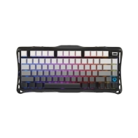 Купить KeyBoard USB, GravaStar Mercury K1, Kailh Cherry Pink Linear switch, 79 keys+knob,2,4/BT/cable,Black Алматы