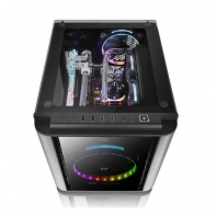 купить Компьютерный корпус, Thermaltake, Level 20 VT, CA-1L2-00S1WN-00, Micro ATX, USB2*3.0, USB2*2.0, HD-Audio Mic, Кулер 20 см, Без Б/П, Чёрный в Алматы фото 2
