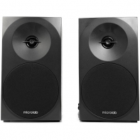 купить Колонки, Microlab, B70, 2.0, 20Вт (10Вт*2), Выход RCA, Вход 3.5 MiniJack, Размер 135*185*229 мм., Чёрный в Алматы фото 2