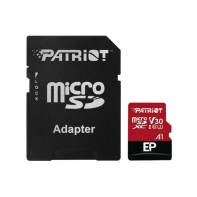 купить MemoryCard microSDXC 512GB, Patriot PEF512GEP31MCX, Class 10, UHS-I, U3, +adapter SD в Алматы фото 1