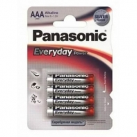 Купить Батарейка щелочная PANASONIC Every Day Power AAA/4B /  Алматы