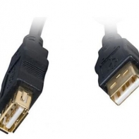 купить Кабель PowerPlant USB 2.0 AF &ndash; AM, 0.5м в Алматы фото 1