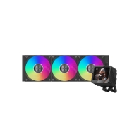 Купить Водяное охлаждение для CPU PCCooler GT360 ARGB Display BK 115X/1200/1700/1851/AM4/AM5 Черный Алматы