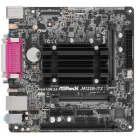 купить Материнская плата ASRock J4125B-ITX, Quad-Core J4125 (до 2,7 ГГц),  2xSO-DIMM DDR4, 2xSATA3, 1xPCI-E2.0x16, 1xD-Sub, 1xHDMI, 1xLPT, 1xCOM1, 1xUSB2.0, 3xUSB3.1, 1xPS/2 Mini-ITX  в Алматы фото 1