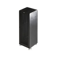 купить Шкаф 19* Business, 42U 600x800, черный, передняя дв. перфорир., задняя дв. распашная перфорир. в Алматы фото 3