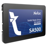 купить Твердотельный накопитель SSD 120Gb, SATA 6 Gb/s, Netac SA500, 2.5", 3D TLC,  500R/400W в Алматы фото 2