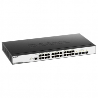 купить Коммутатор D-Link DGS-3000-28L управляемый 2 уровня с 24 портами 10/100/1000Base-T и 4 портами 1000Base-X SFP в Алматы фото 1