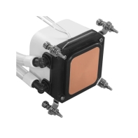 купить Водяное охлаждение для CPU MSI MAG CORELIQUID A13 240, 1700/1851/AM4/AM5, ARGB, Fan 2x120mm, Белый в Алматы фото 3