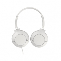 купить TCL On-Ear Wired Headset, Strong BASS, flat fold, Frequency of response: 10-22K, Sensitivity: 102 dB, Driver Size: 32mm, Impedence: 32 Ohm, Acoustic system: closed, Max power input: 30mW, Connectivity type: 3.5mm jack, Color Ash White в Алматы фото 2