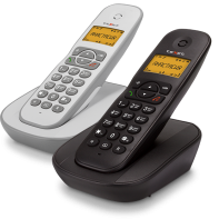 купить Телефон беспроводной Texet TX-D4505A черный в Алматы фото 1