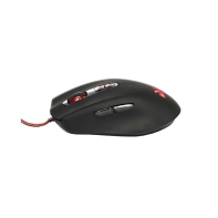 Купить Мышь Dream Machines DM2 Comfy BLACK <Матовое покрытие, Оптический сенсор PMW3310DH, Плетеный шнур 1.8 m USB 5000 dpi> Алматы