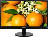 купить Монитор 23,6* PHILIPS 243V5LSB/62 TFT-матрица, Wide, 1920x1080, D-Sub, 5 мс, 250 кдм, 1000:1, 10 000 000:1, Угол Обзора 170/160.  Простая настройка характеристик дисплея с помощью SmartControl Lite. SmartContrast: для насыщенных оттенков черного. Дис в Алматы фото 1