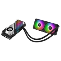 купить Видеокарта ASUS ROG Strix LC GeForce RTX™ 4090 24GB GDDR6X OC Edition, 256 bit, Water Cooling System, 2xHDMI, 3xDP, BOX в Алматы фото 2