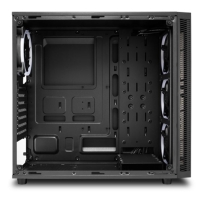 купить Корпус ПК без БП Sharkoon TG4M RGB <ATX, 2x3.5, 4x2.5, 2xUSB 3.0, Audio, 3x120mm ARGB F/P, 1x120mm ARGB R/P, 455*200*430mm> в Алматы фото 2
