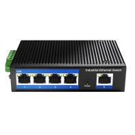 купить Коммутатор индустриальный гигабитный 5-портовый CUDY IG1005 <5-Port Aluminum Industrial Switch, 1000Mbps 5-Port RJ45 в Алматы фото 2