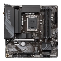 купить Материнская плата GIGABYTE B760M GAMING X AX DDR4, LGA1700, PCI-Ex16 4.0, HDMI+DP, 3xM.2, 4xSATA в Алматы фото 3