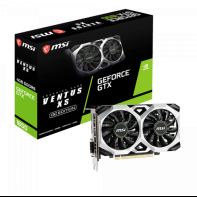 купить Видеокарта MSI GeForce GTX1650, 4GB GDDR5 128-bit DVI HDMI DP GTX 1650 D6 VENTUS XS OC в Алматы фото 1