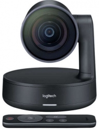 купить Веб-камера для видеоконференций Logitech Rally (Ultra HD, пульт ДУ, USB 3.0, кабель Type-C (2.2м), блок питания (кабель 3м)) в Алматы фото 3