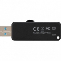 купить USB-ФЛЕШ-НАКОПИТЕЛЬ 128Gb TOSHIBA U365 USB 3.0 THN-U365K1280E4 BLACK в Алматы фото 2