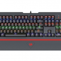 купить Клавиатура проводная игровая механическая Redragon Andromeda (Черный), USB, ENG/RU, НОВИНКА! в Алматы фото 1