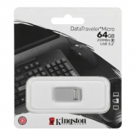 Купить USB- Flash Kingston DTMC3G2/64GB, USB 3.2 Gen 1, 200MB/s Metal Алматы