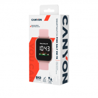 купить CANYON Smart watch, 1.4inches IPS full touch screen, with music player plastic body, IP68 waterproof, multi-sport mode, compatibility with iOS and android,, Host: 42.8*36.8*10.7mm, Strap: 22*250mm, 45g в Алматы фото 4