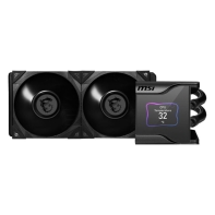 купить Водяное охлаждение для CPU MSI MEG CORELIQUID S280. Socket Intel/AMD, 4pin, Fan 2x120см в Алматы фото 2