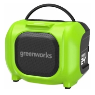 Купить Беспроводная акустическая система аккумуляторная Greenworks GPT-MNBS 24V/220V без АКБ и ЗУ 3503107 Алматы