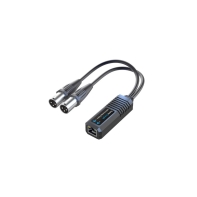 купить 2-канальный аналоговый передатчик XLR для Dante Infobit iTrans DX2-T-22 в Алматы фото 1