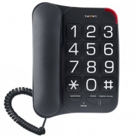 купить Телефон проводной Texet TX-201 черный в Алматы