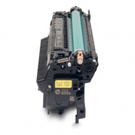 купить HP 655A Yellow LaserJet Toner Cartridge for Color LaserJet M652/M653/M681/M682, up to 10500 pages в Алматы фото 2