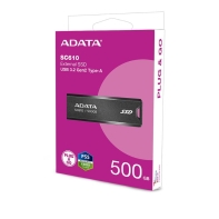 купить Внешний SSD диск ADATA 500GB SC610 Черный&nbsp;SC610-500G-CBK/RD в Алматы фото 3