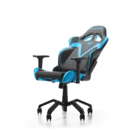 купить Игровое компьютерное кресло, DX Racer,  OH/VB03/NB, ПУ экокожа, Вид наполнителя: губчатая пена высокой плотности (54 кг/м?), Металлическая основа кресла, Механизм качания: топ-ган, Прорезиненные колеса в комплектации, Чёрный/Синий в Алматы фото 3